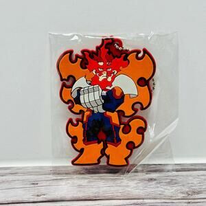 My Hero Academia Endeavor Rubber Official Gacha Keychain Japan Import US Seller